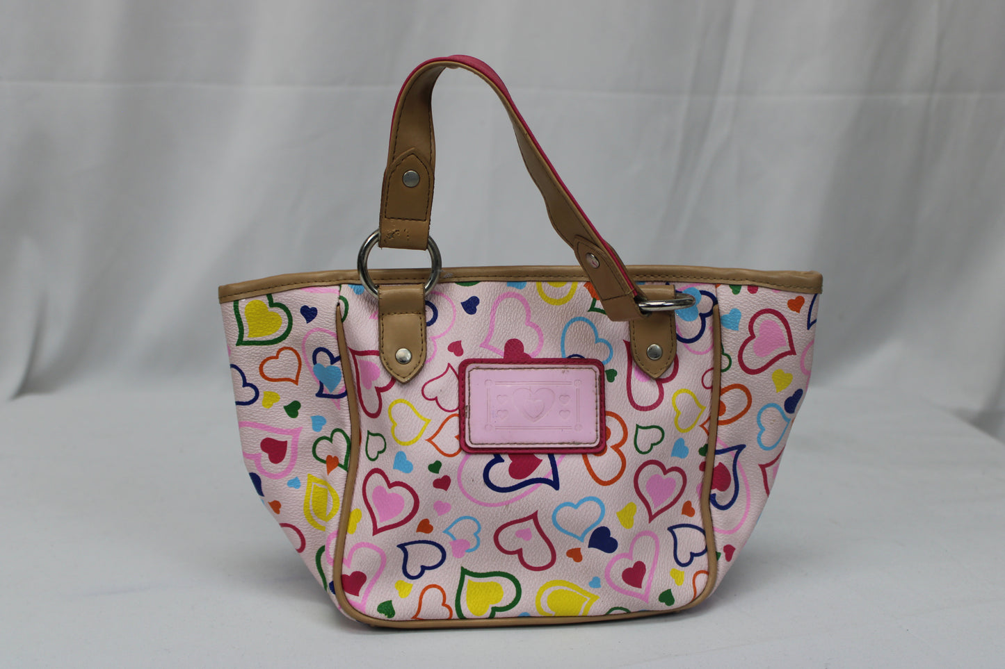 Heart Pattern Mini Tote Bag