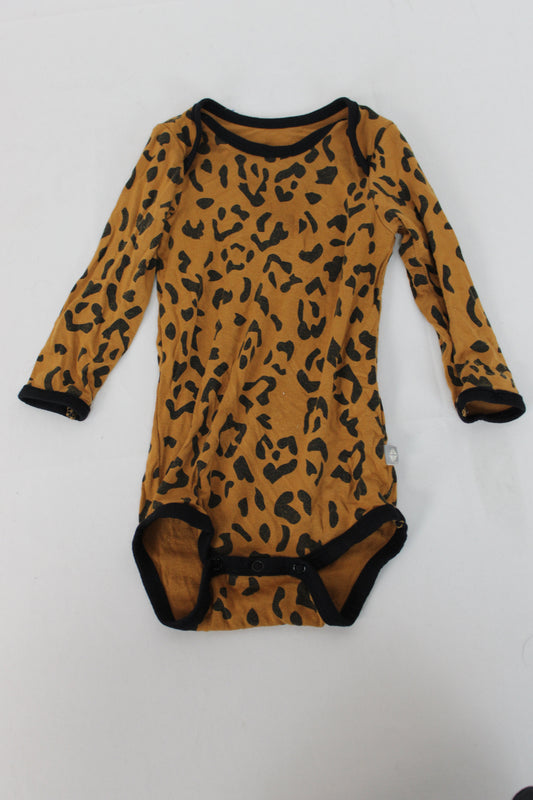 Infants Leopard Print Onesie, 3-6m
