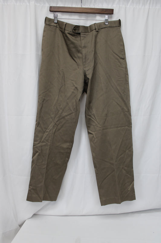 Perry Ellis Portfolio Pants, Beige, Men’s 36/30