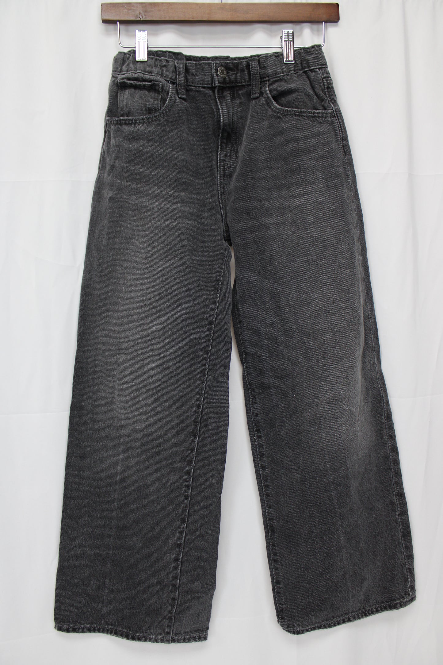 Old Navy High Rise Baggy Wide Leg Jeans, Youth 14