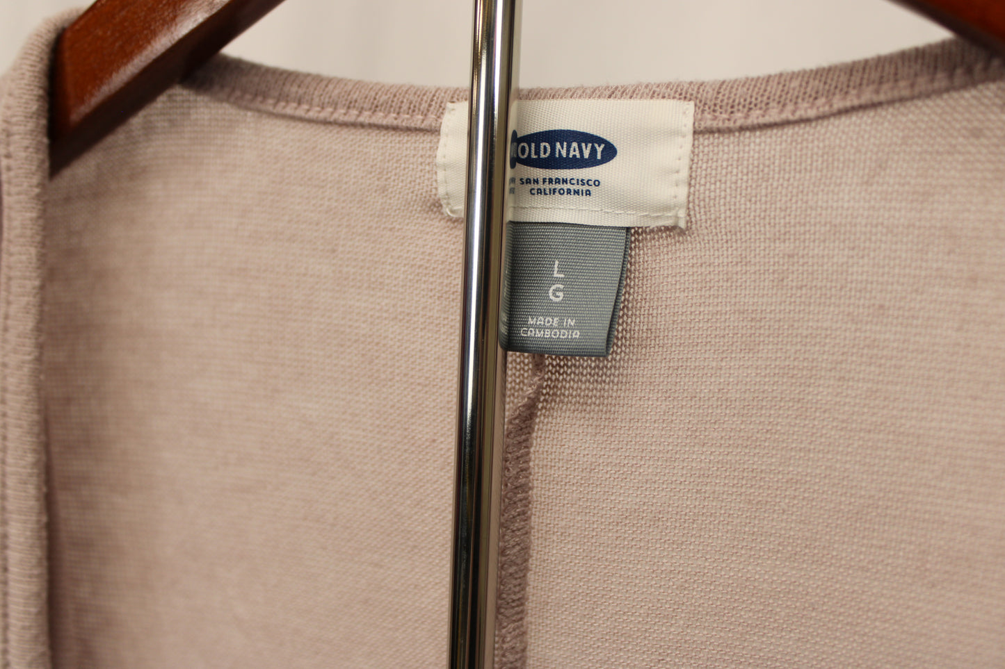 Old Navy Flowy Cardigan, Pink, Women’s L