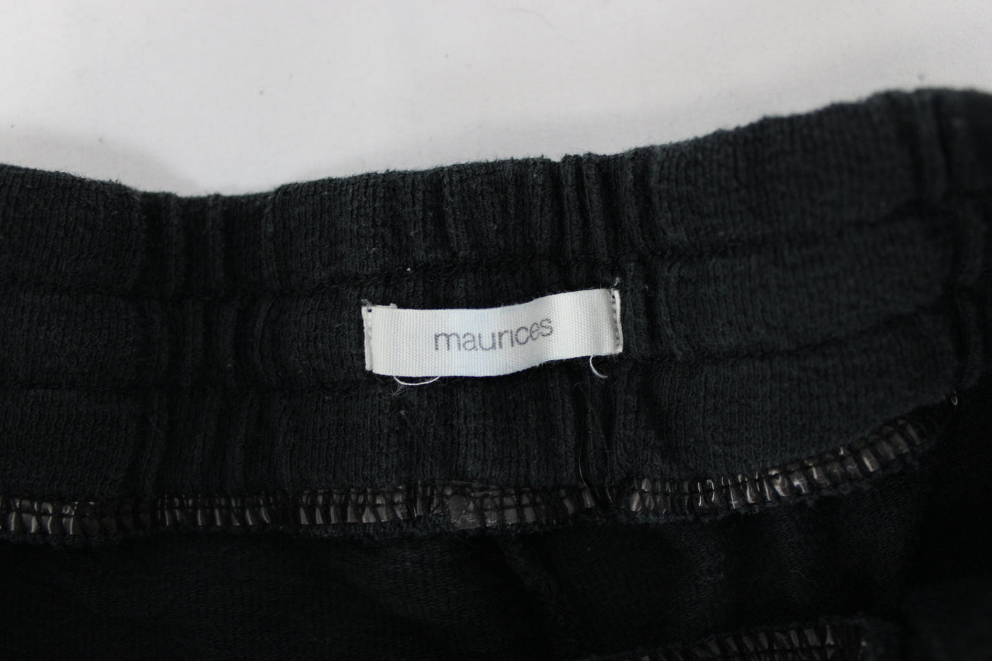 Maurices Drawstring Shorts, Black, Women’s L