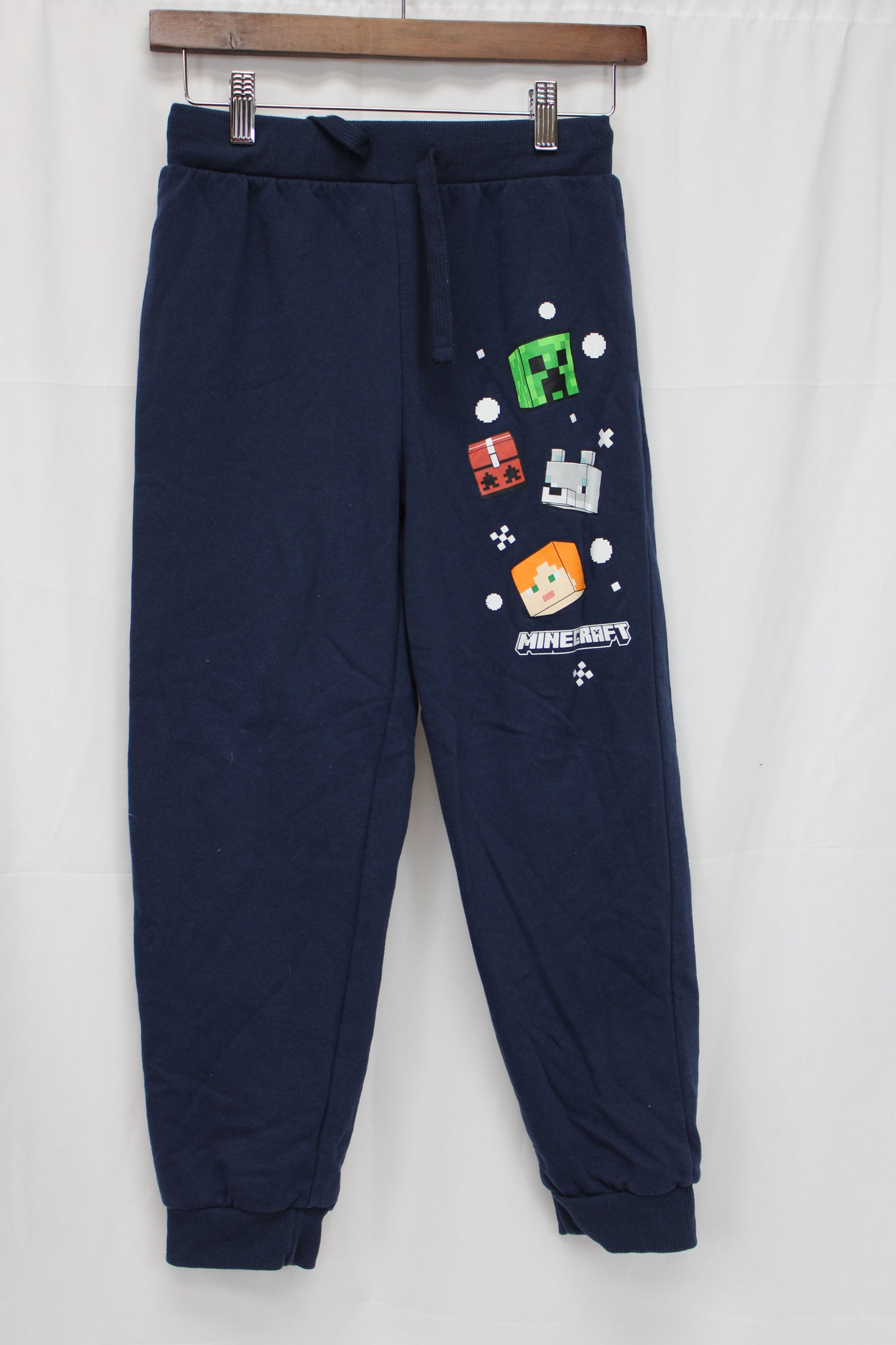 Minecraft Sweatpants, Blue, Boys 10/12
