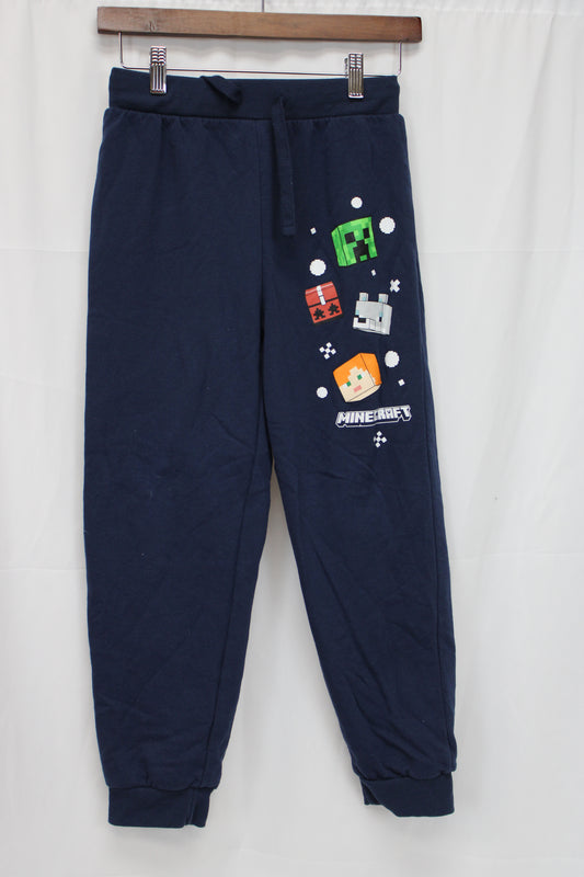Minecraft Sweatpants, Blue, Boys 10/12