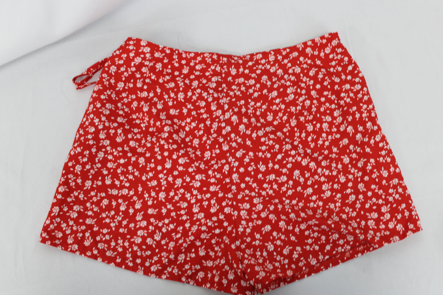 SHIEN Floral Skort, Red, Women’s Petite M