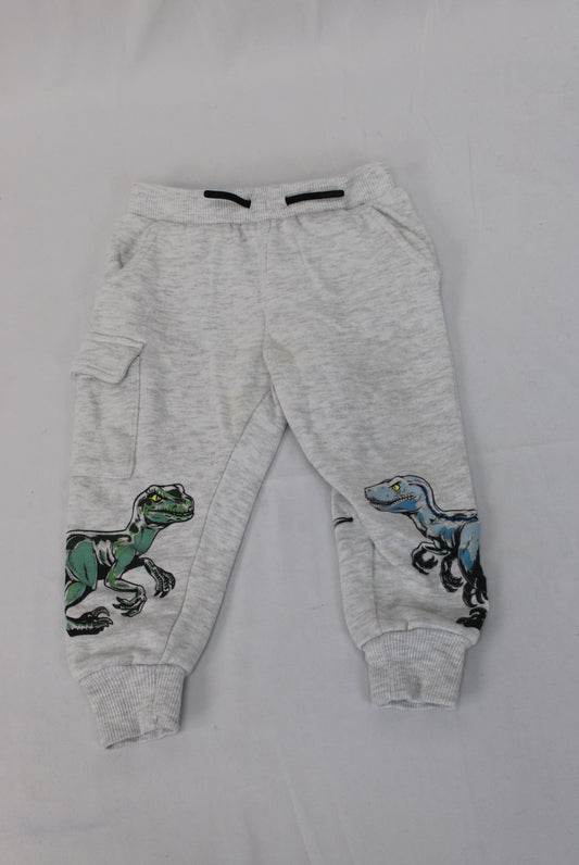 Jurassic World Dinosaur Sweatpants, Gray, Boys 2T