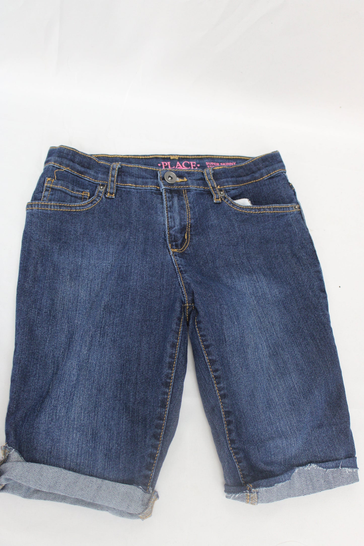 PLACE Super Skinny Denim Capris, Girls 12