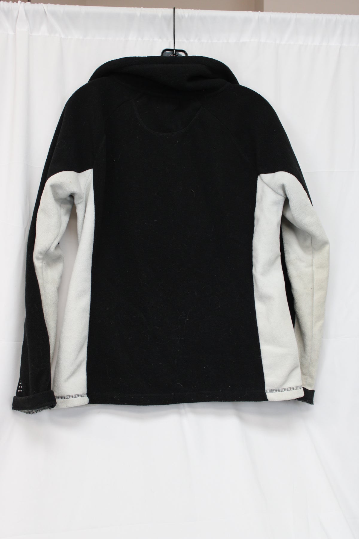 Calvin Klein Performance Full-zip Fleece Jacket, Black/White, Women’s M