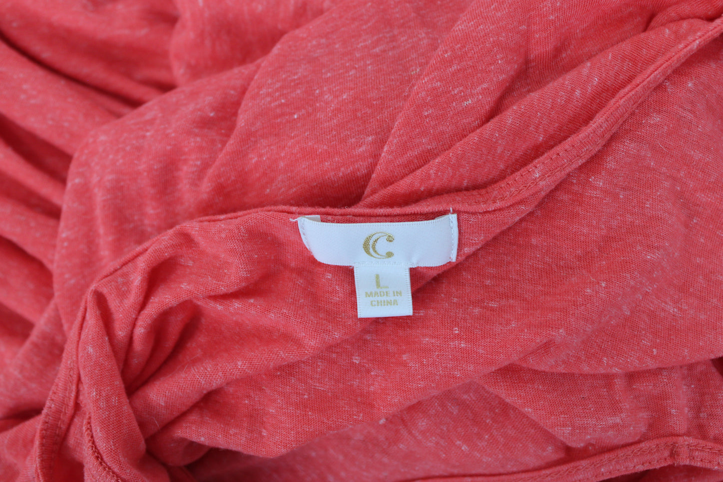 C Floor Length Tank Top Dress, Coral, L