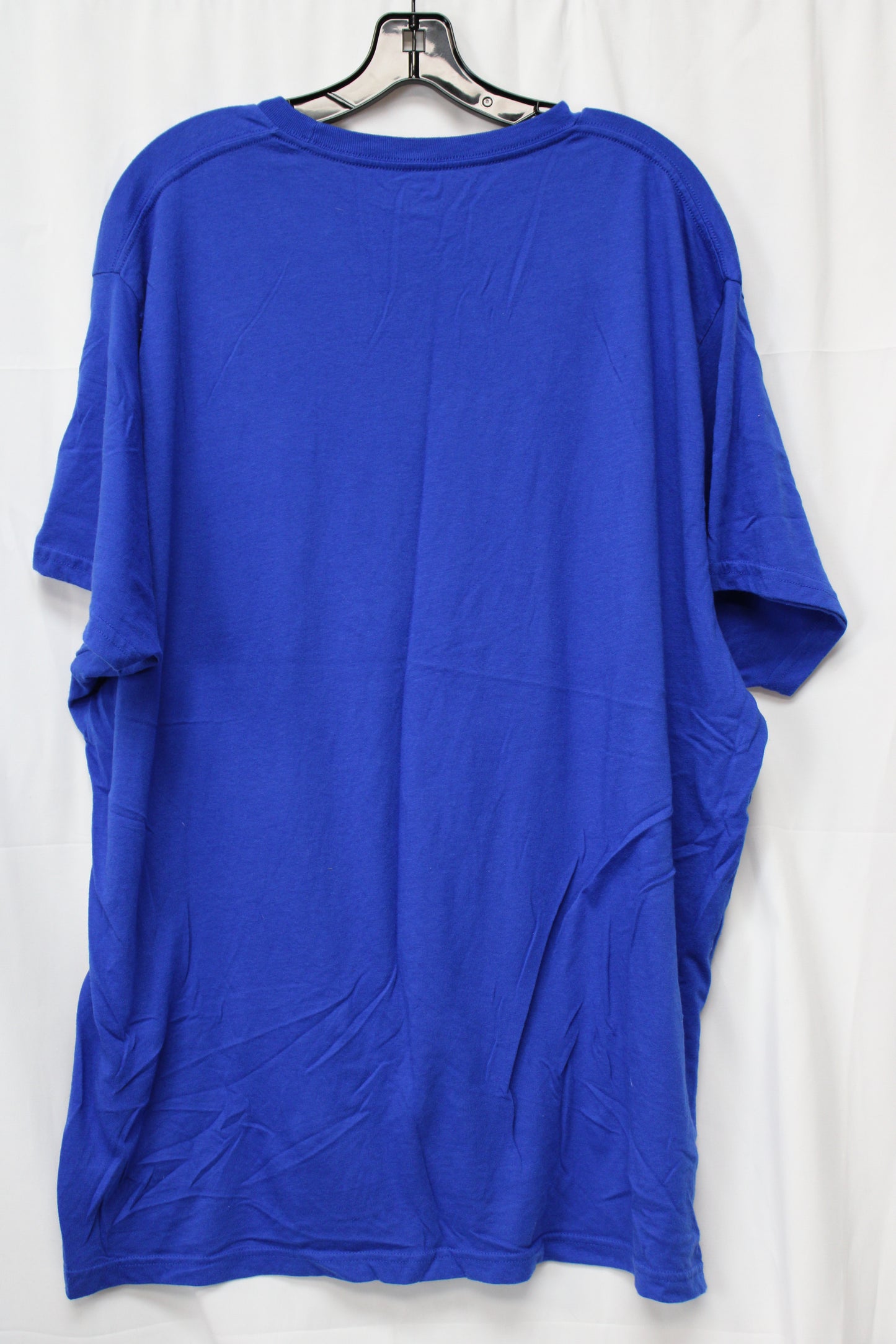 Way to Celebrate! Father’s Day Super Dad T-Shirt, Blue, Men’s XXXL