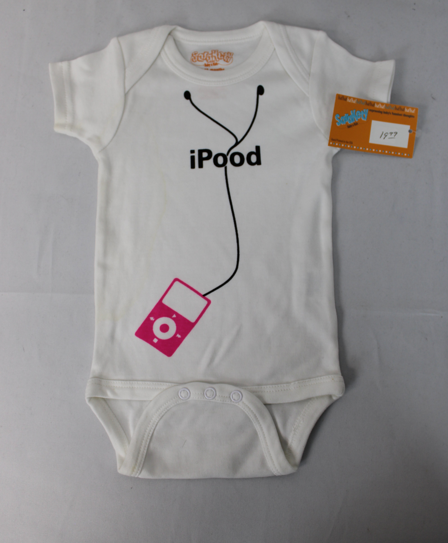 SaraKety iPood Onesie, 6-12m