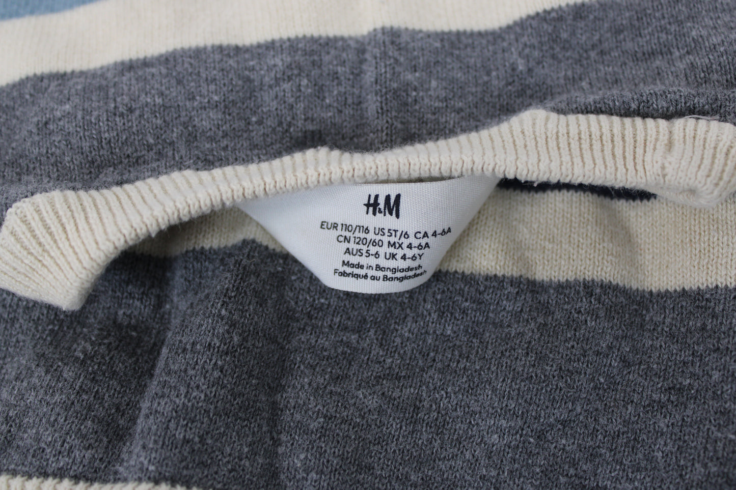 H&M Striped Sweater, Infants 5T