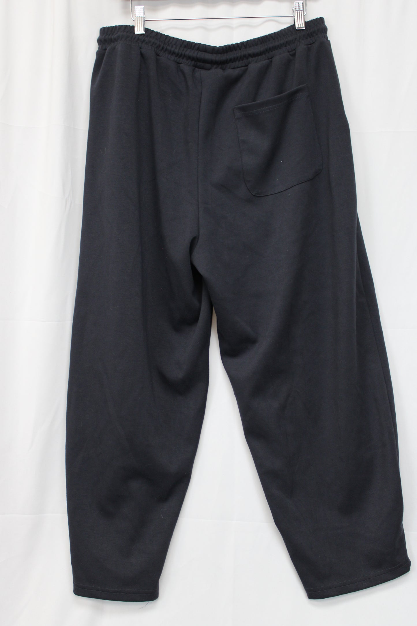 Aknotic Drawstring Sweatpants, Black, Men’s XL