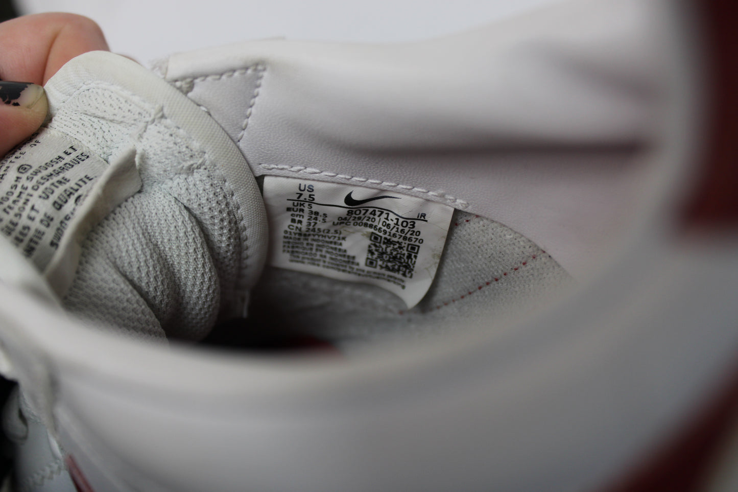 Nike Classic Cortez Sneakers, Women’s 7.5