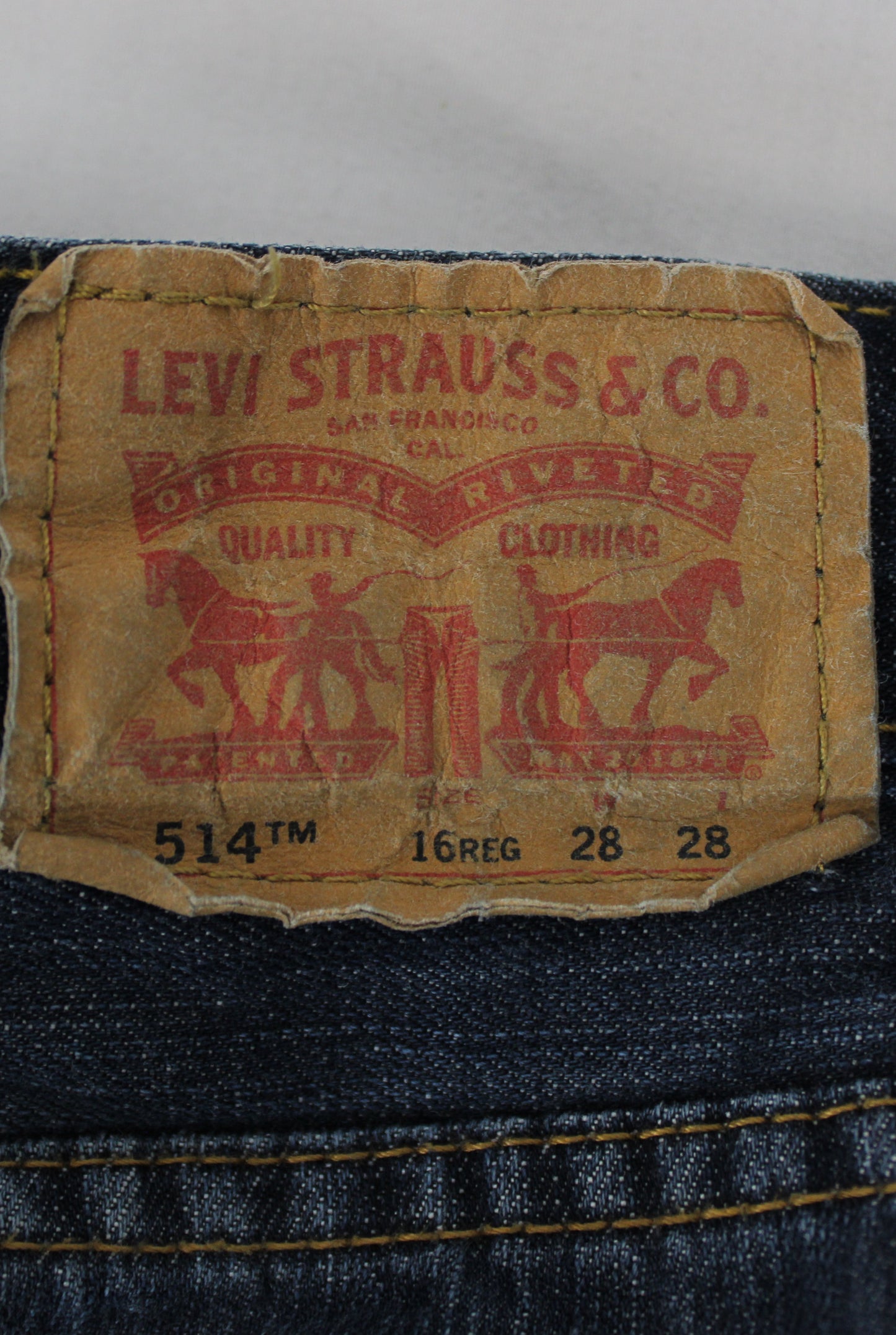 Levi 514 Straight Leg Jeans, Women’s 28/28