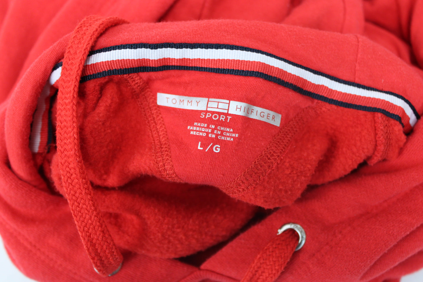 Tommy Hilfiger Hoodie, Red, Boys L