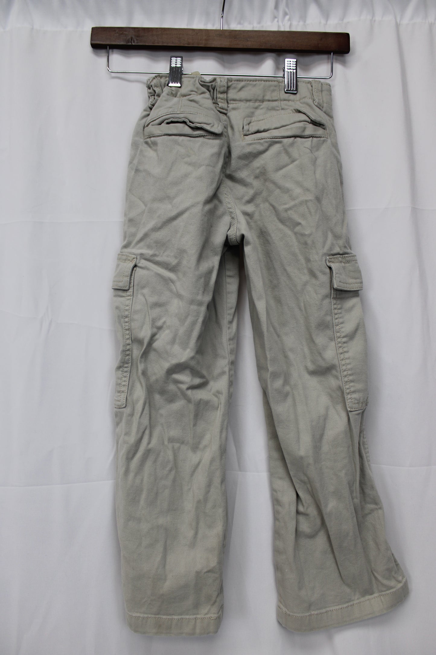 Thereabouts Embroidered Wide Leg Khaki Pants, Youth 7