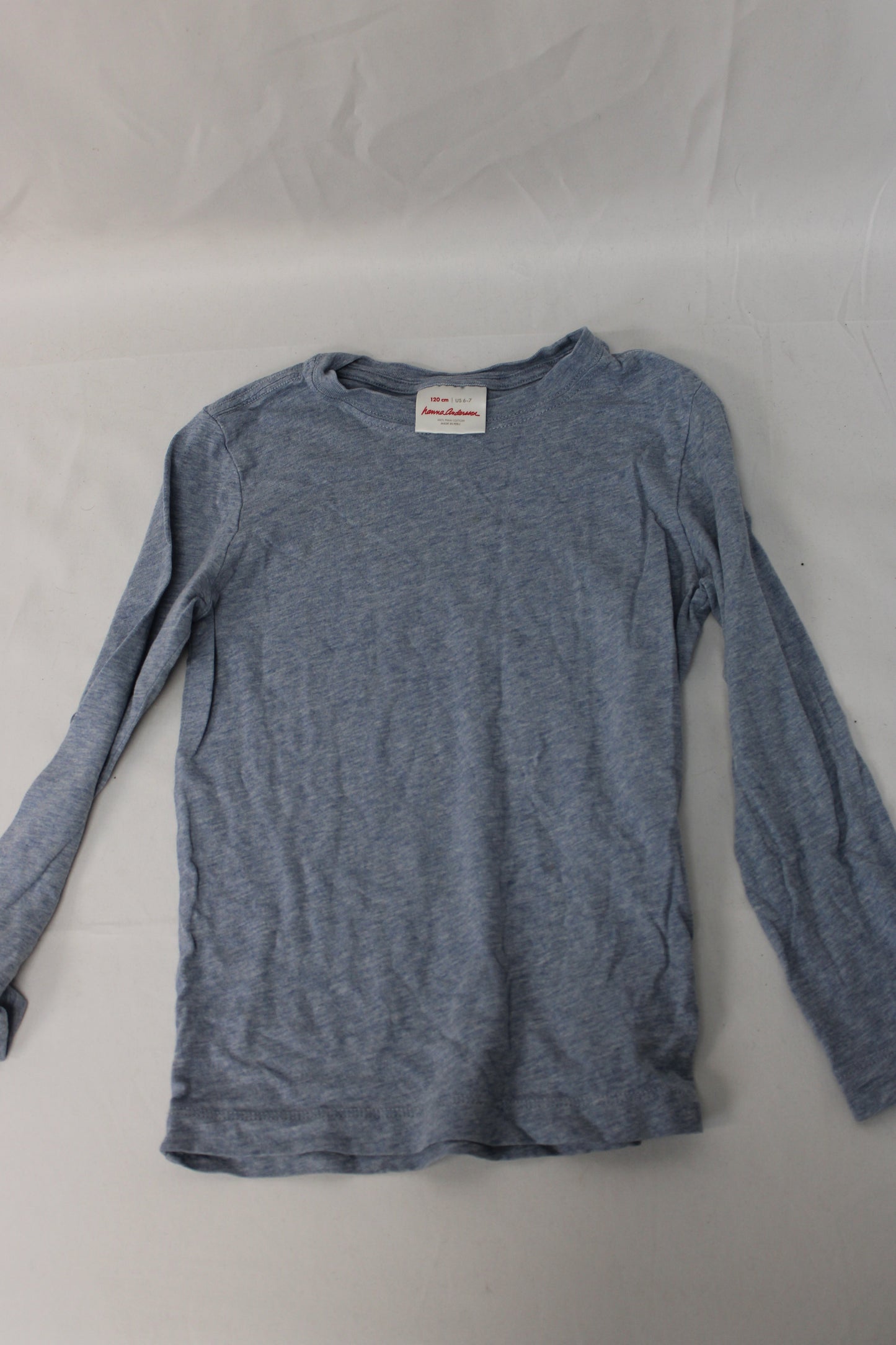 Hanna Anderson Long Sleeve T-Shirt, Gray, Youth S