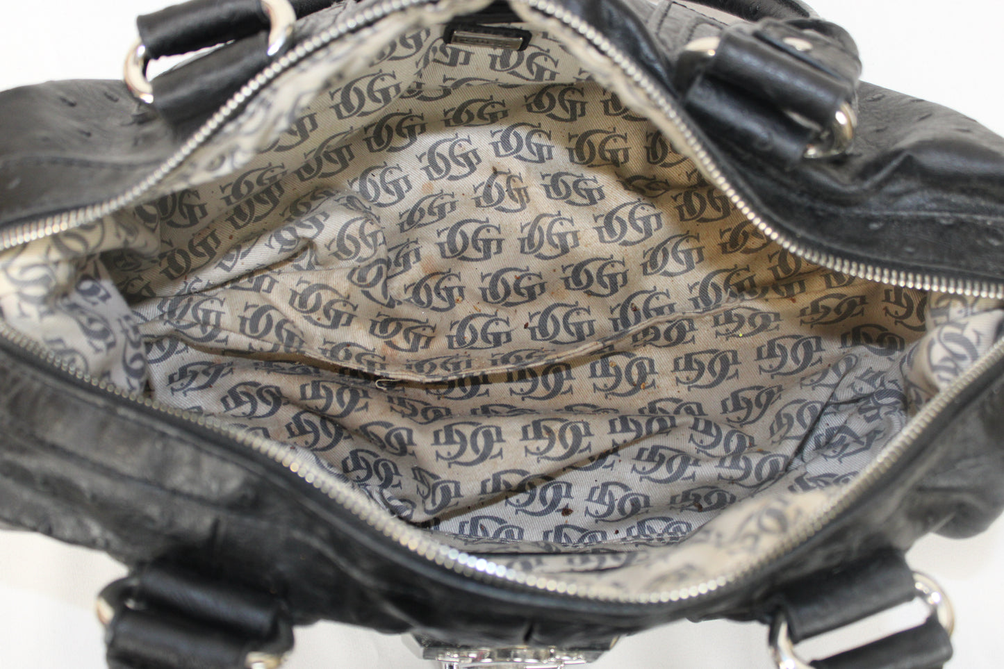 GUESS Black Leather Handbag