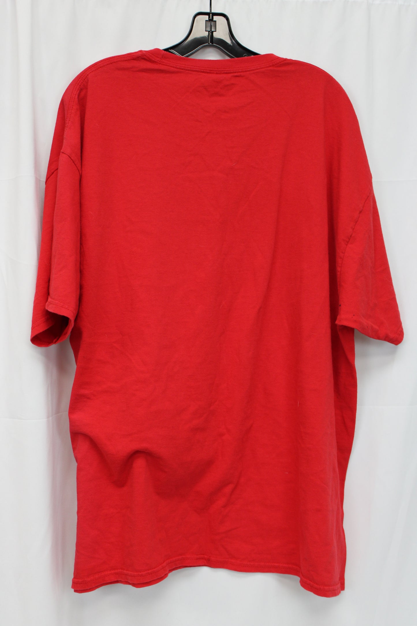 Hanes Nebraska Huskers Short Sleeve Shirt, Red, Men’s XXL