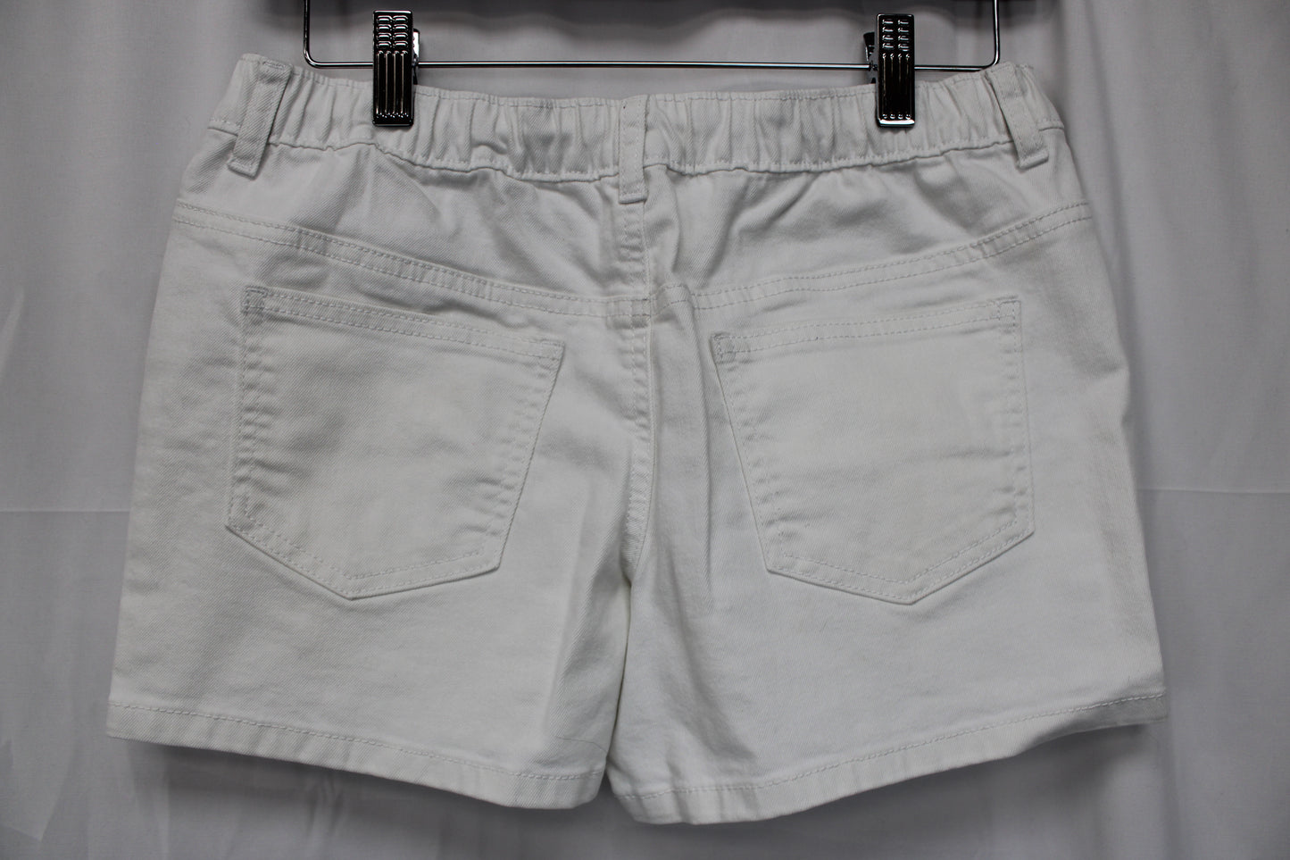 Wonder Nation Shorts, White, Youth L