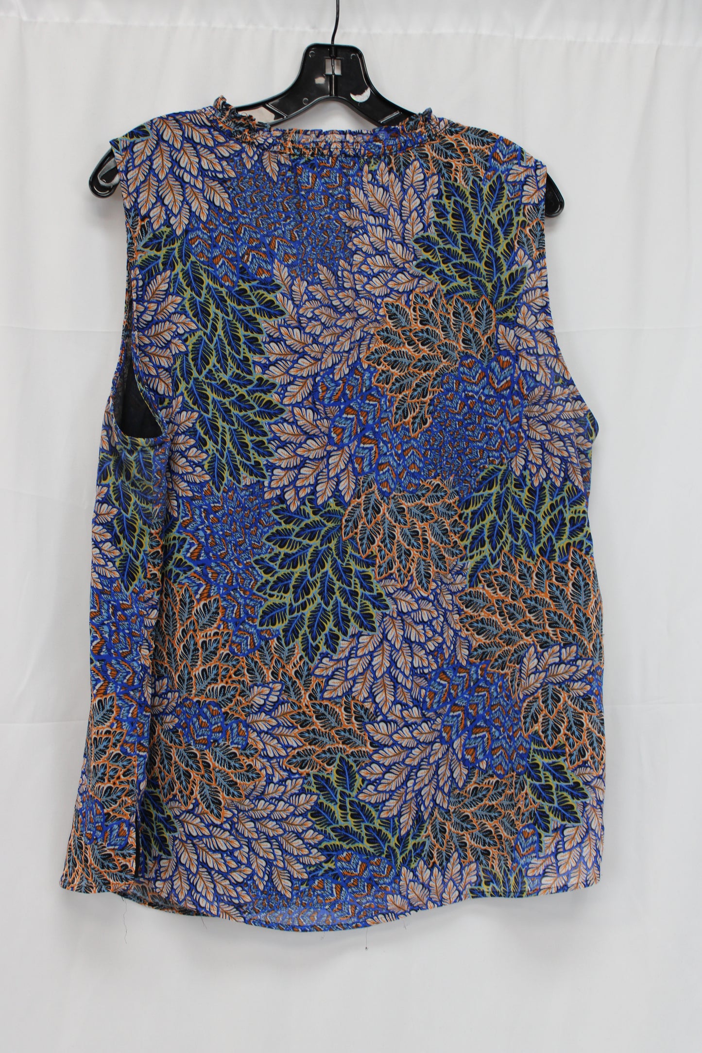 Danielrainn Sleeveless Print Blouse, Women’s XXL