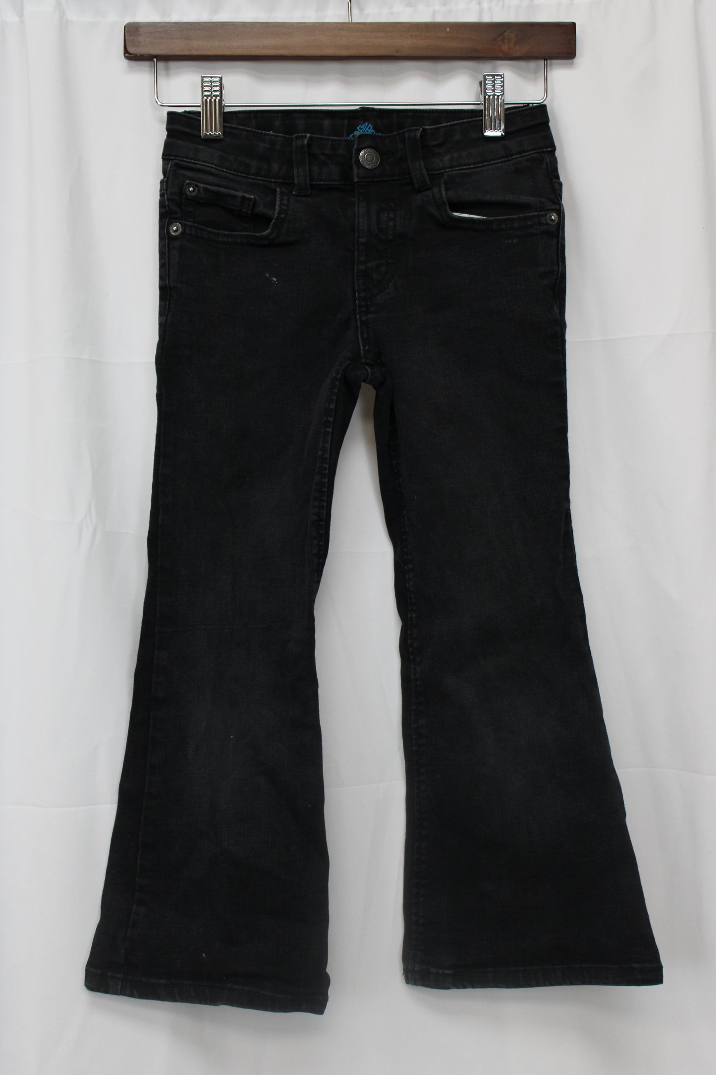 Thereabouts Flare Jeans, Black, Girls 6