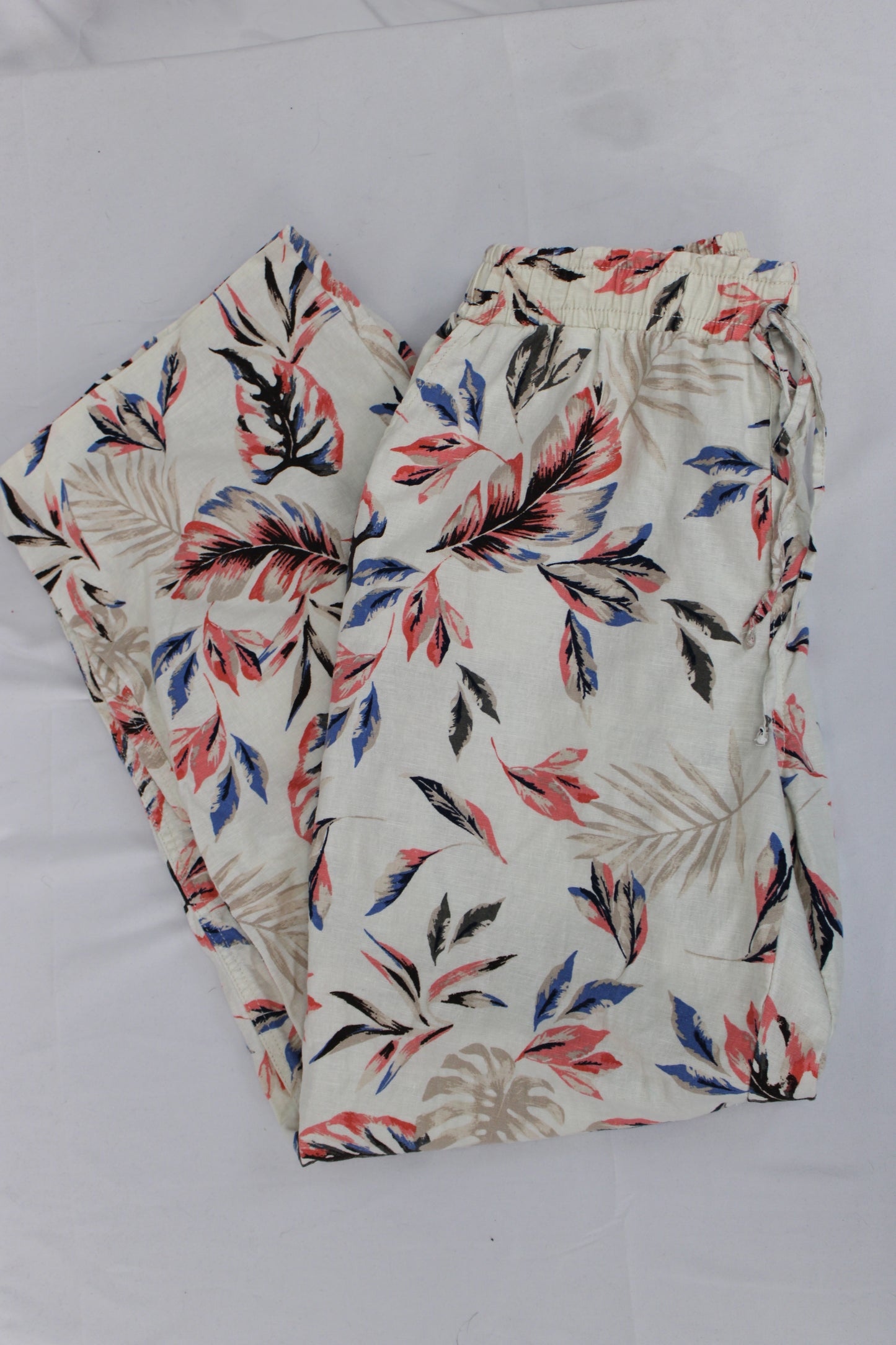 Briggs Flowy Floral Pants, Women’s XL