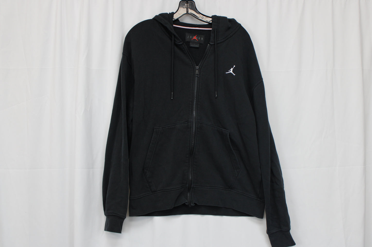 Nike Jordan Zip Up Hoodie, Black, Men’s M