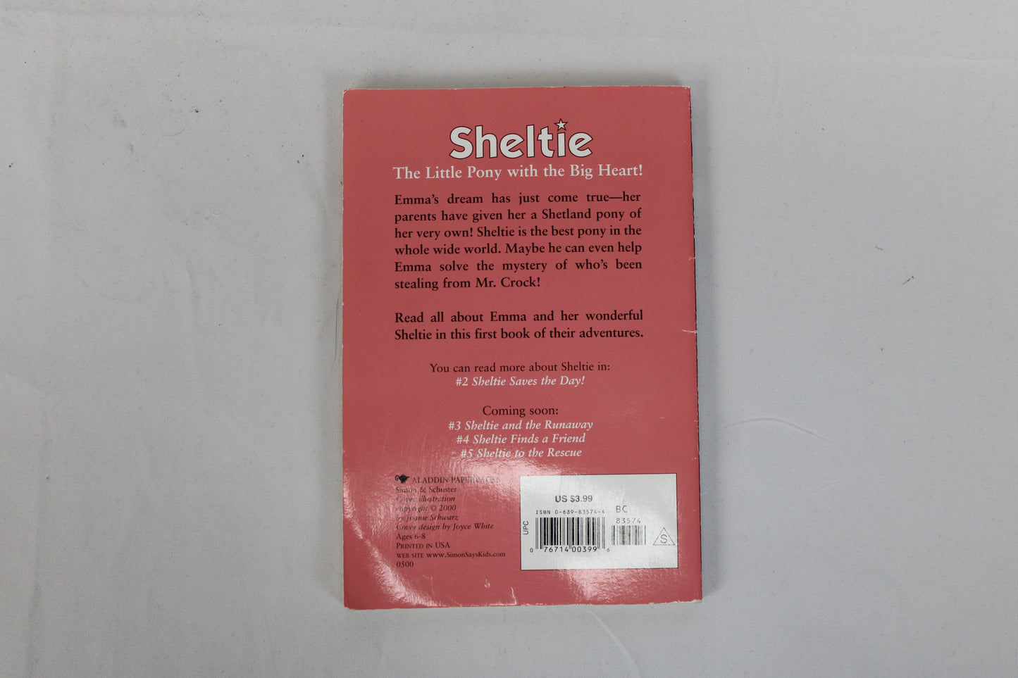 Shellie the Shetland Pony Book