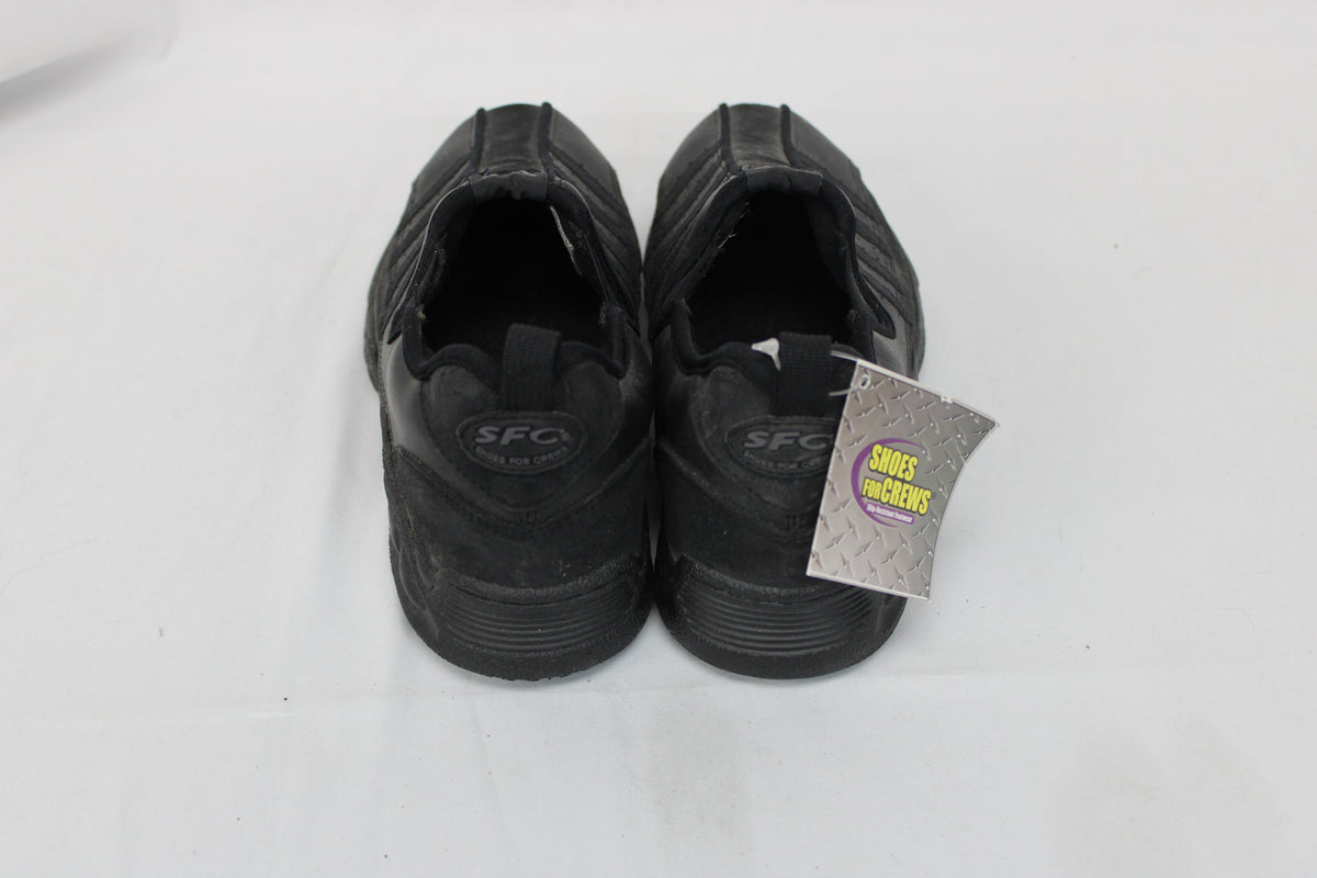 Shoes For Crews Non-Slip Work Shoes, Black, Women’s 8.5