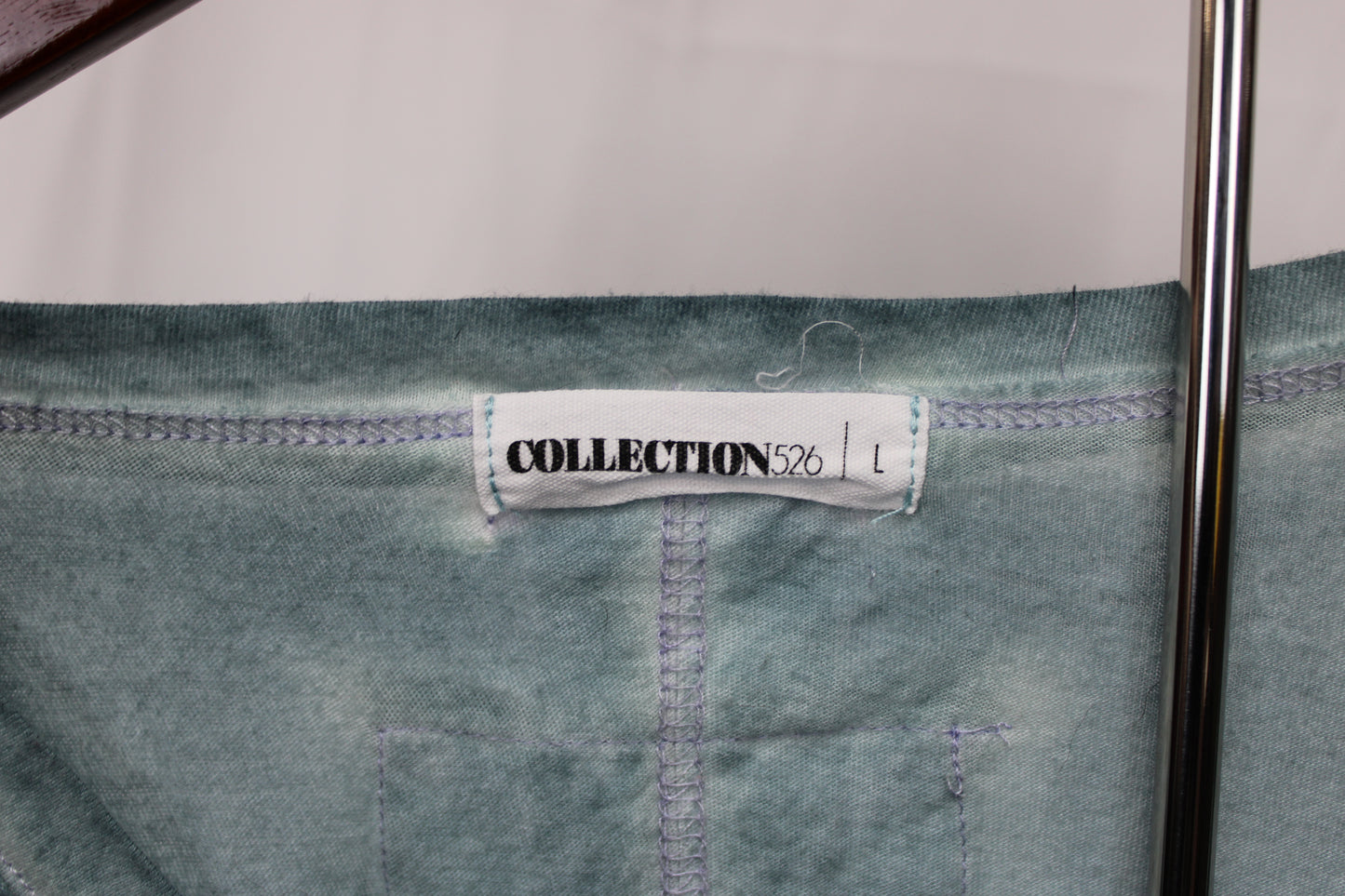 Collection526 Distressed Tank Top, Blue, Women’s L