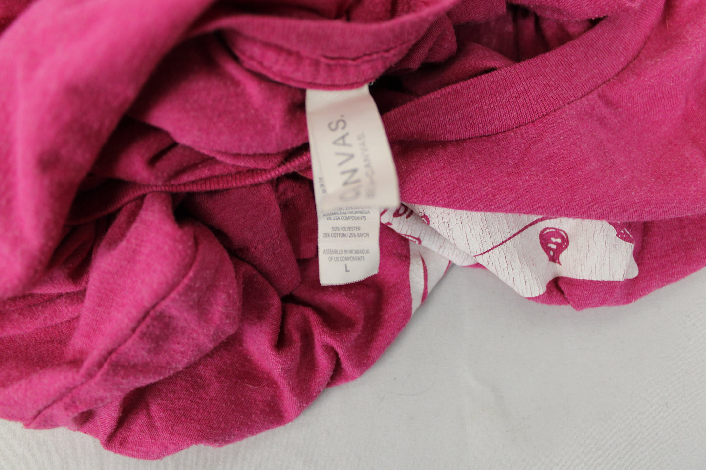 Gildan Pink Bandana Breast Cancer T-Shirt, Pink, Women’s L