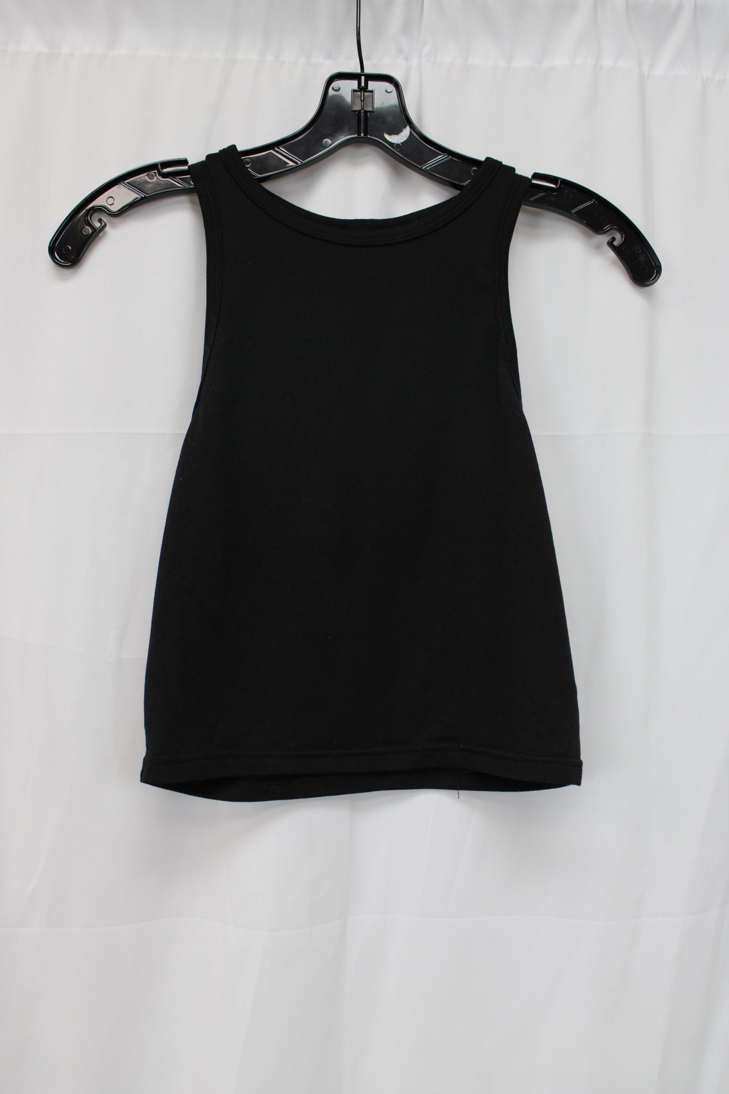 SHIEN Cropped Tank Top, Black, Women’s M