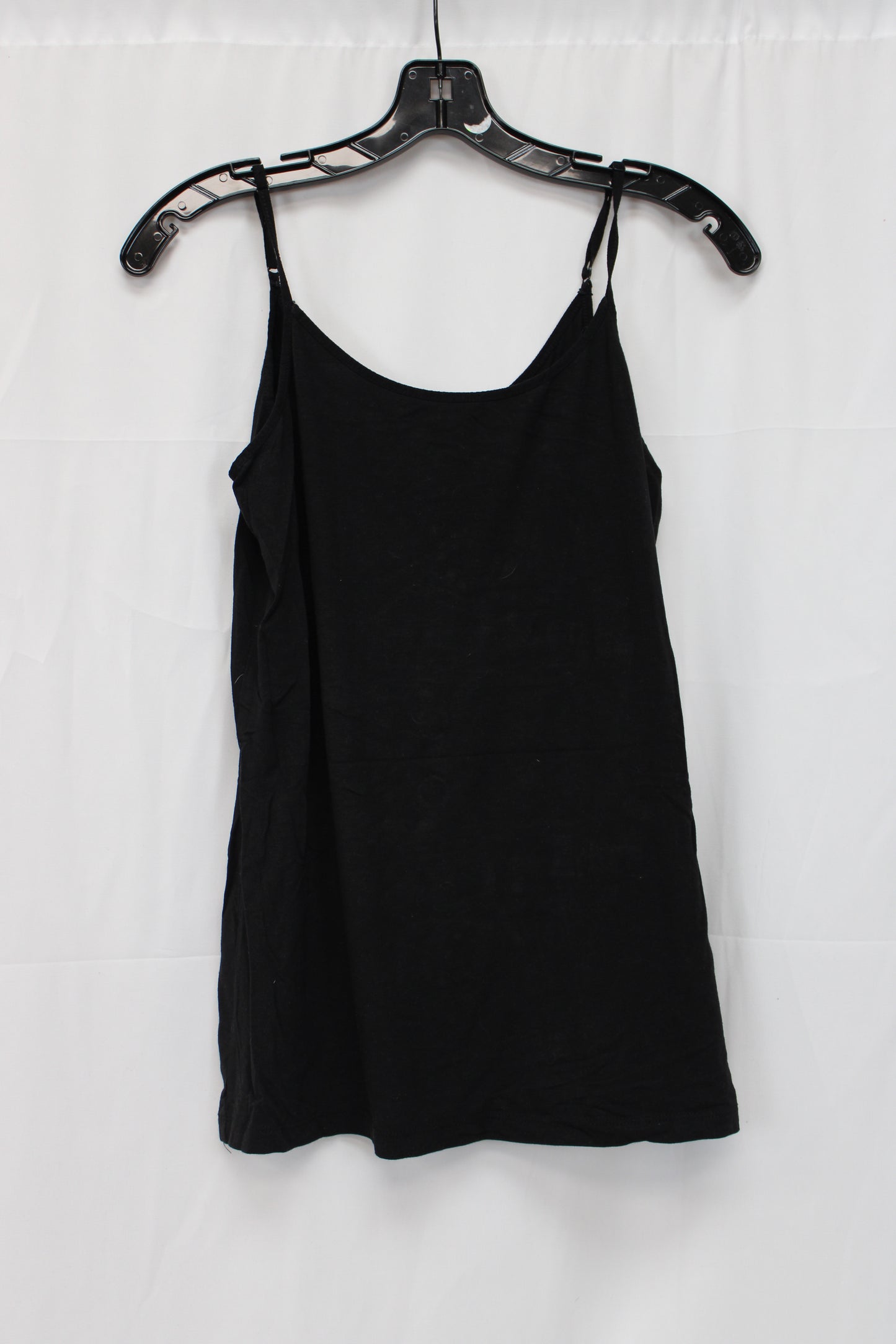 Time & Tru Tank Top, Black, Women’s L