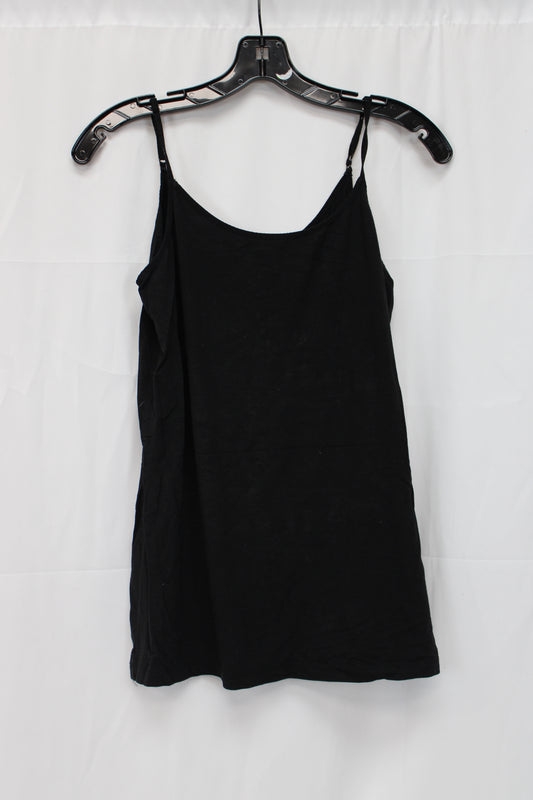 Time & Tru Tank Top, Black, Women’s L