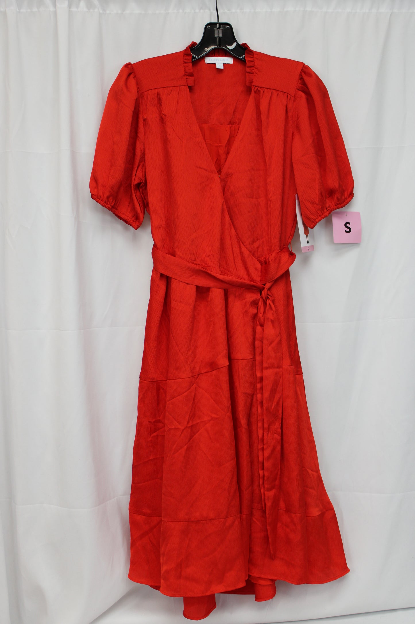 Draper James Wrap Dress, Red, Women’s S