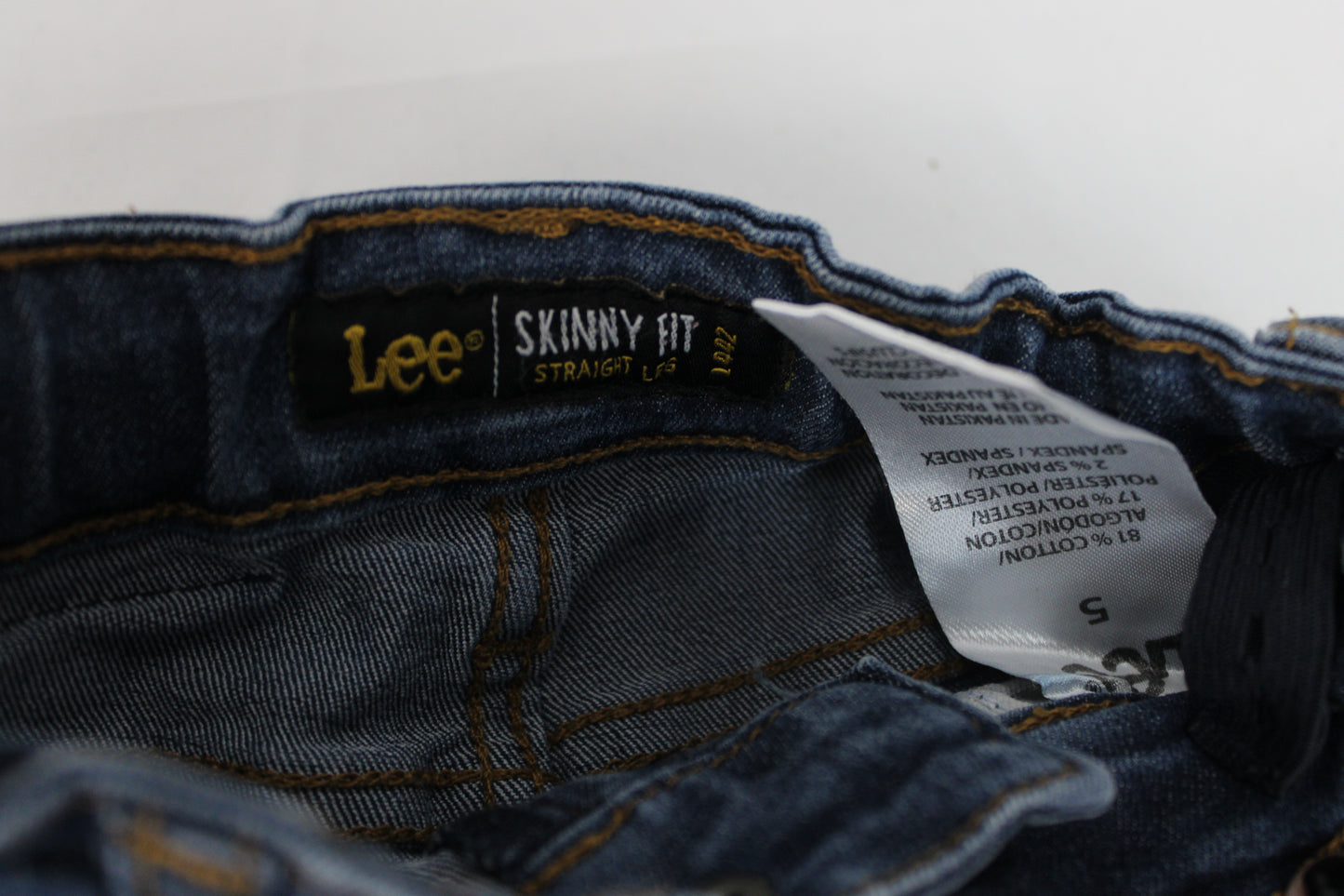 Lee Straight Leg Skinny Fit Jeans, Girls 5