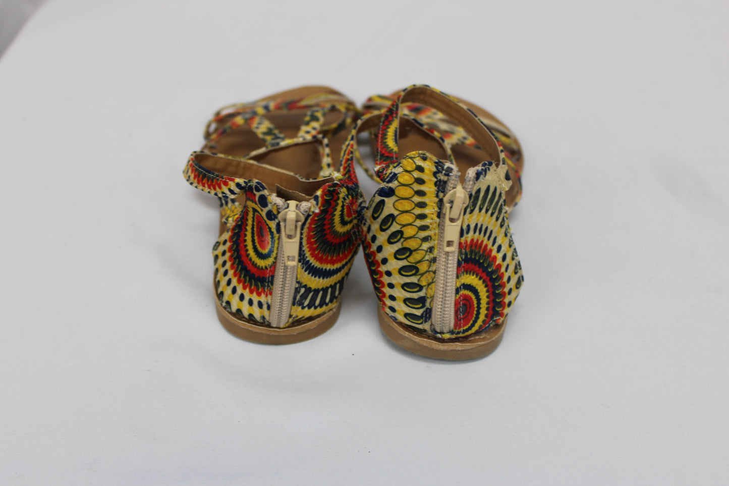 Dream Pairs Multicolor Strappy Sandals, Women’s 10