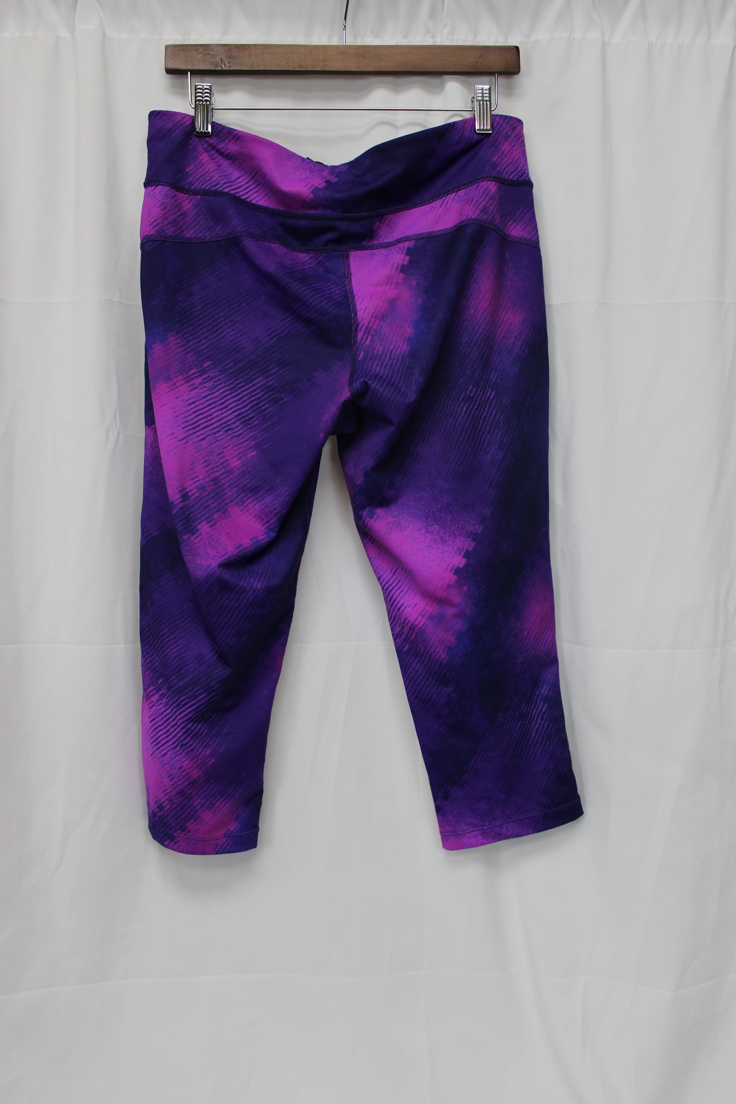 Xersion Athletic Fitted Legging Bundle(2), Purple, Women’s L