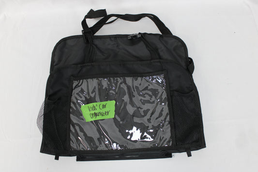 Kids Car Organizer Bag ,Black