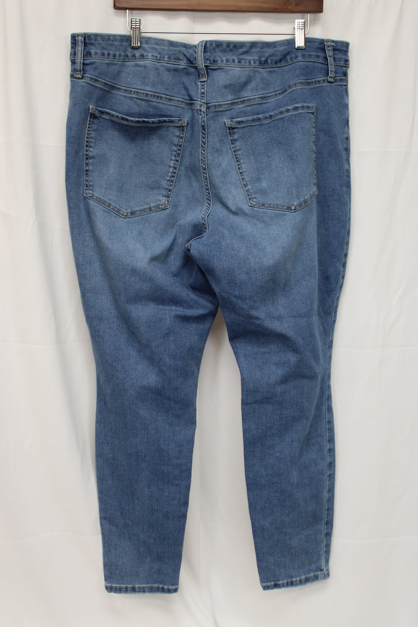 Terra & Sky Skinny Jeans, Women’s 18 Petite