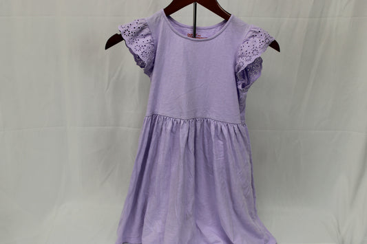 Cat & Jack Knit Jersey Dress, Purple, Girls M