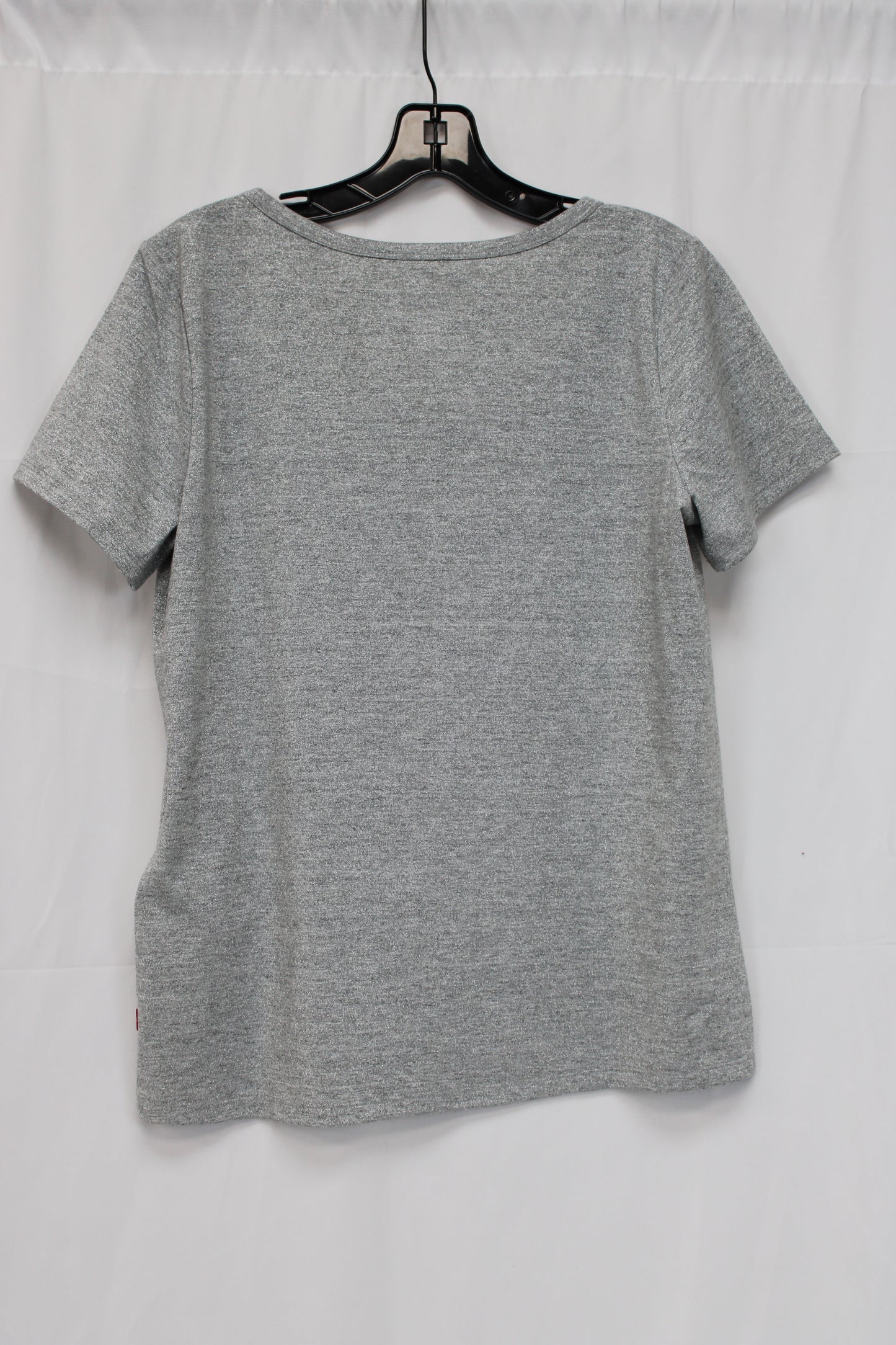 Levi’s Cali Metallic Tee, Silver, Women’s M