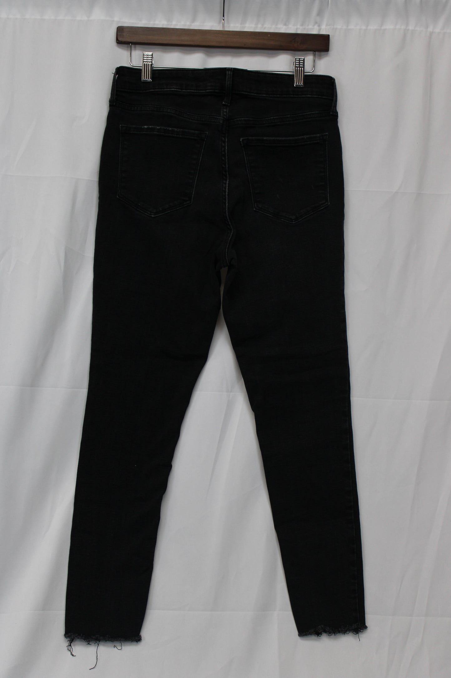 Old Navy Rockstar Super Skinny High Rise Jeans, Black, Women’s 10 Petite