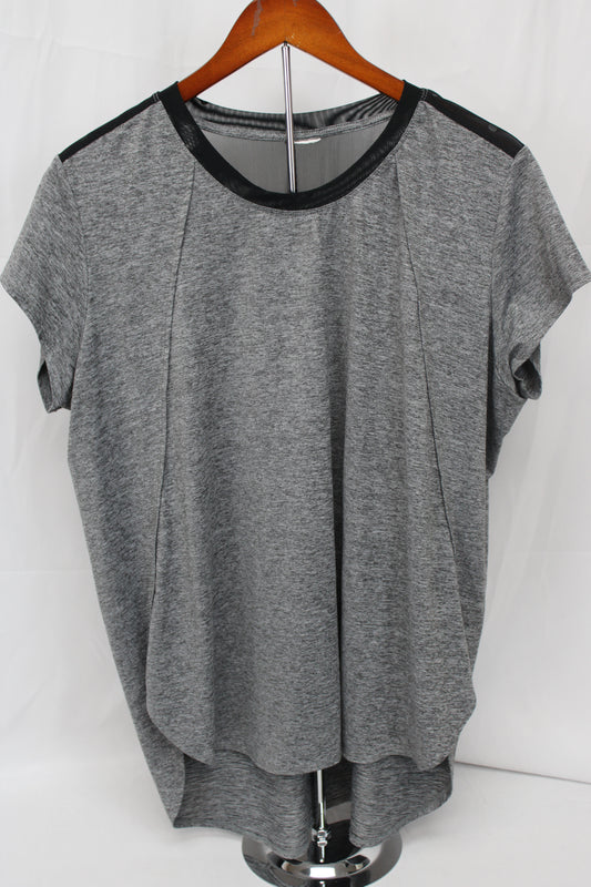 Women’s Everday Mesh T-Shirt, Gray, XL