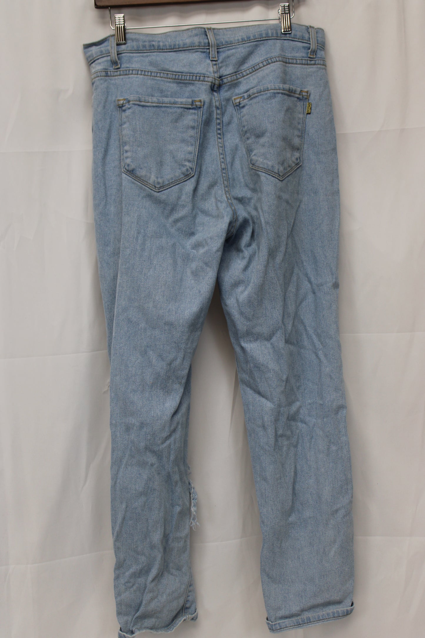Vibrant M.I.U. Distressed Light Wash Jeans, Women’s 13