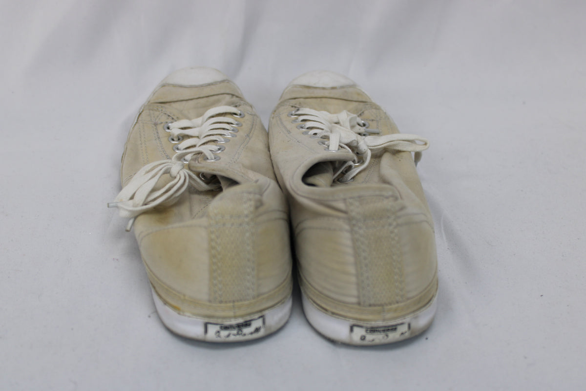Converse Vintage Jack Purcell Shoes, Off-White, Women’s 7.5