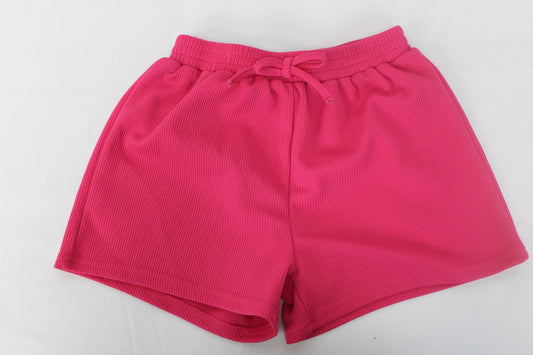 SHIEN Cotton Shorts, Pink, Girls 8
