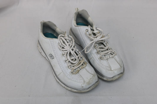 Skechers Synergy Elite Status Athletic Sneakers, White, Women’s 8.5